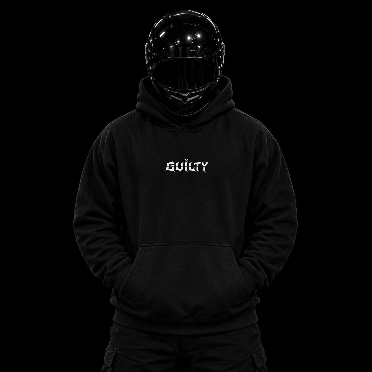 GUILTY — Banned Everywhere hoodie (front)